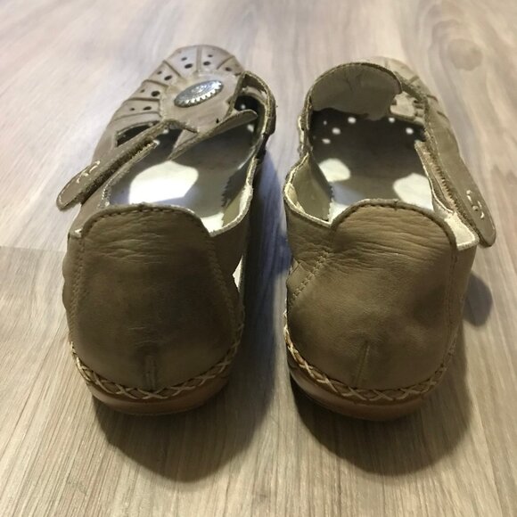 Rieker Antistress Ladies Tan/Beige Shoes Size 40 - Picture 3 of 6